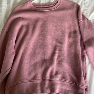 -Hollister crewneck, size small, purple